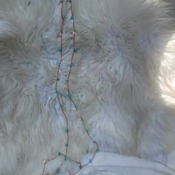 Turquoise Lariat Necklace‎ - Picture 12 of 16